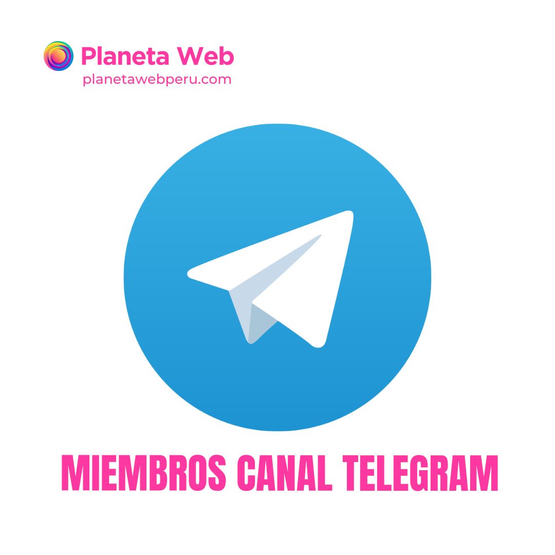 Comprar Miembros de Canal Telegram