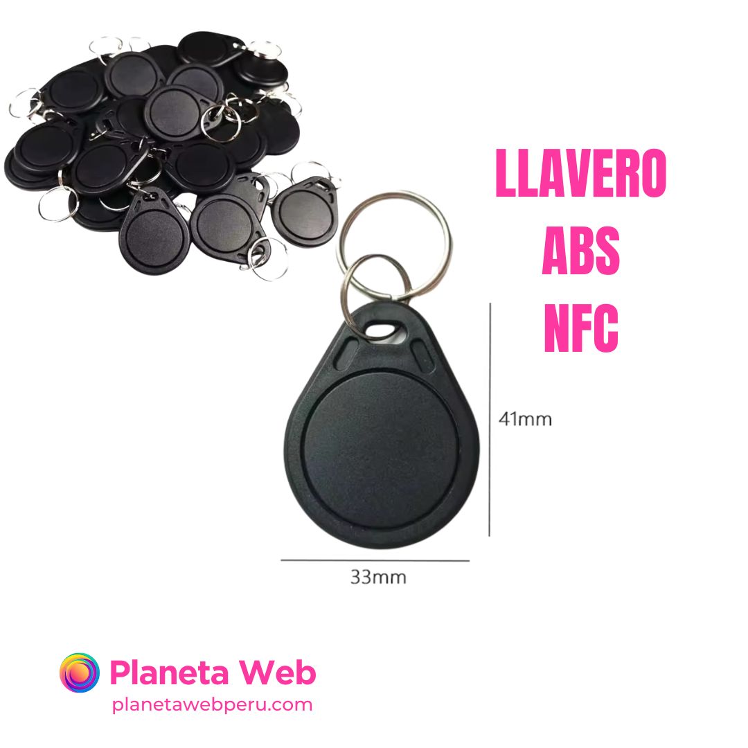 NFC llavero ntag216 ABS