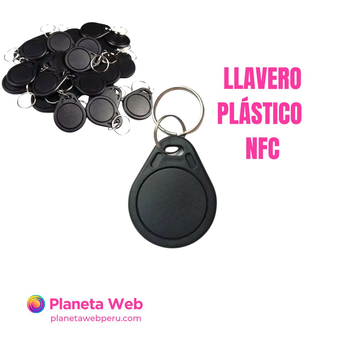 NFC llavero ntag216 pvc