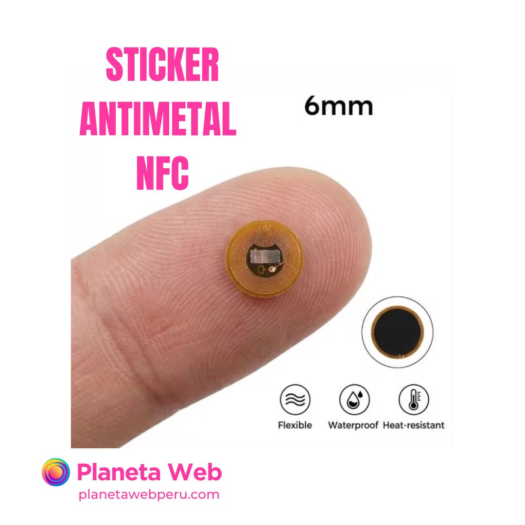 NFC Sticker NTAG213 de 6mm