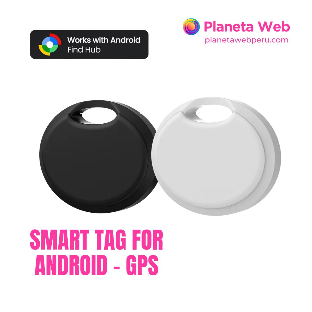 GPS para localizar Mascotas y objetos compatible con Google Find Hub